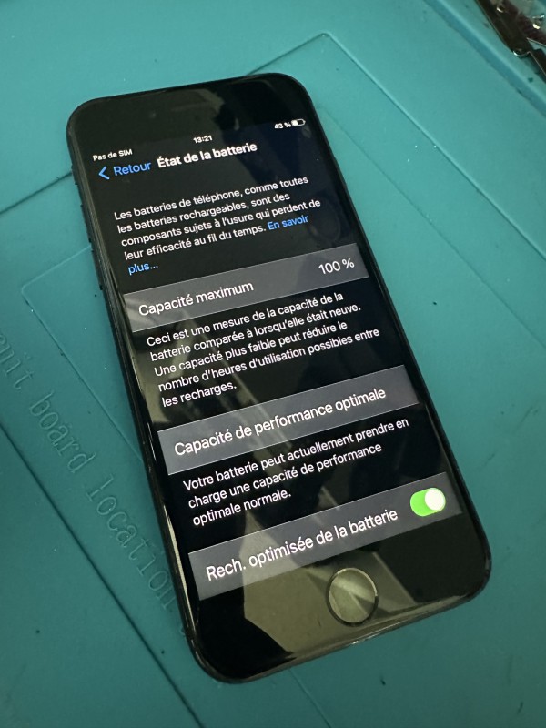 Apple iPhone 7 réparé