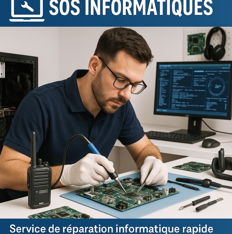 Diagnostic, réparation et optimisation informatique à Uzès – Service local disponible à Poulx