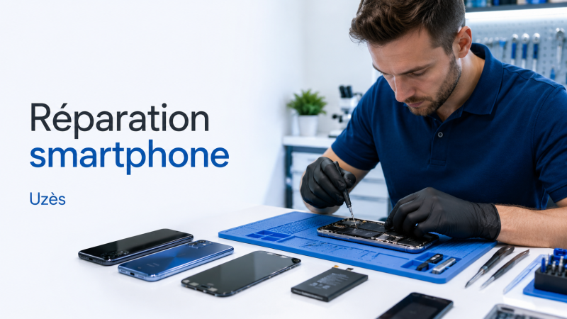 réparation smartphone Uzès 