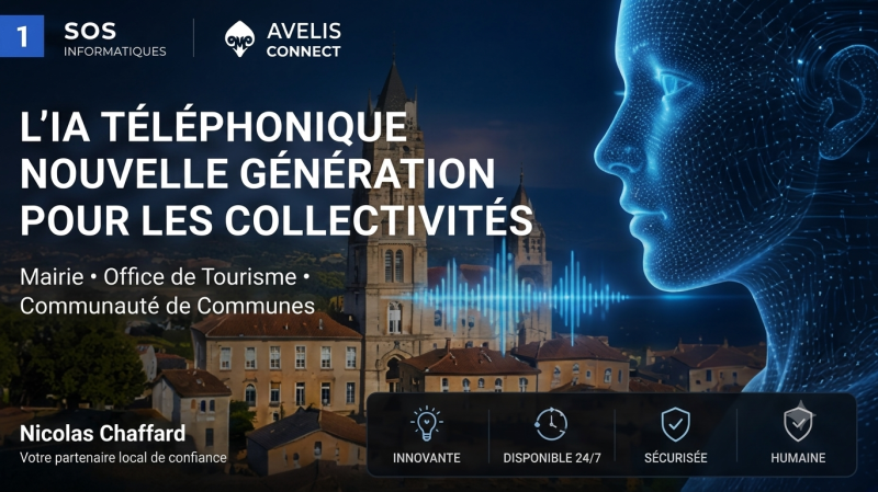 Installation et paramétrage d’IA téléphonique pour standards professionnels, collectivités et entreprises locales